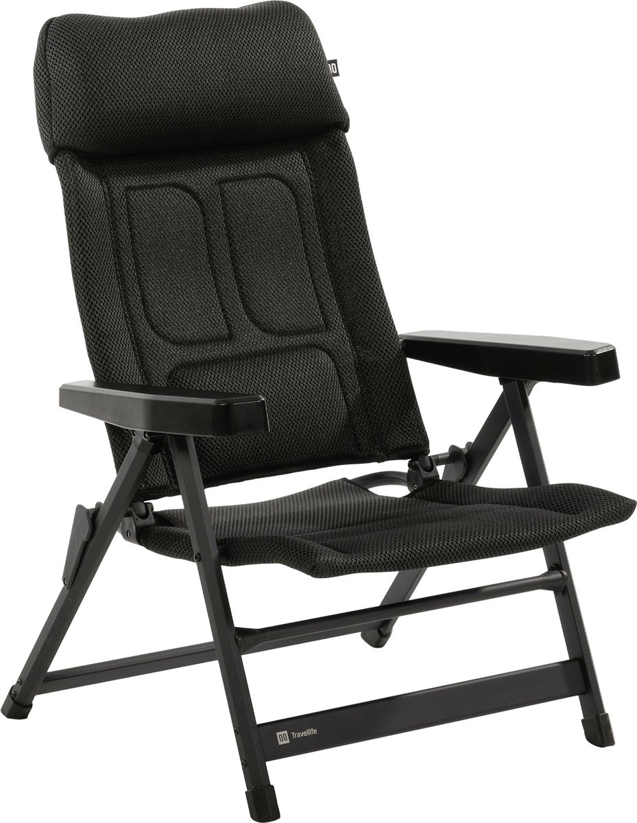 Travellife Lucca Loungestoel - 3D air mesh bekleding - Lage zithoogte - Water- en uv-bestendig