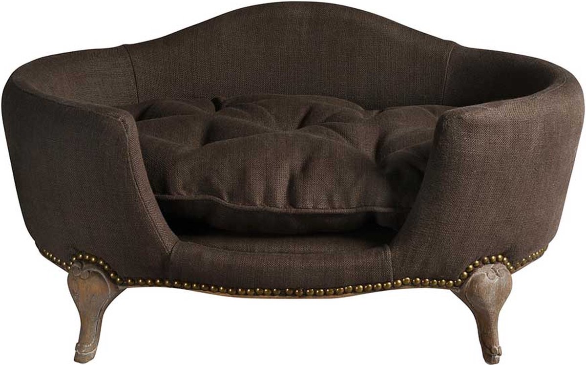 Lord Lou - Antoinette Mocha M - Luxe Hondenmand - Luxe Kattenmand - 76x56x33