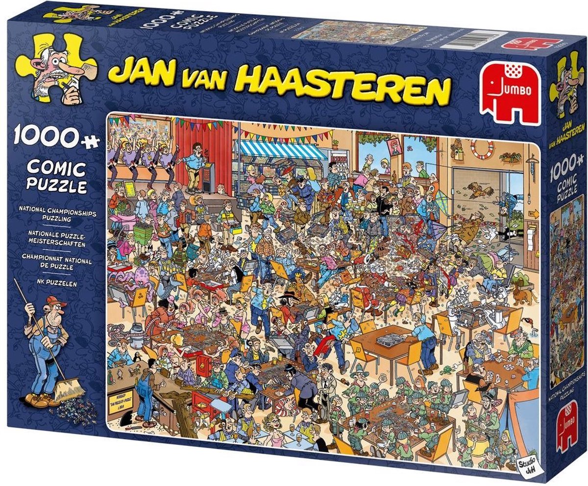 Jan van Haasteren NK Puzzelen puzzel - 1000 stukjes — afbeelding 13