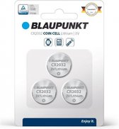 Pile bouton Blaupunkt CR2032 - Pile bouton au lithium CR2032 - 3V - 3 pièces