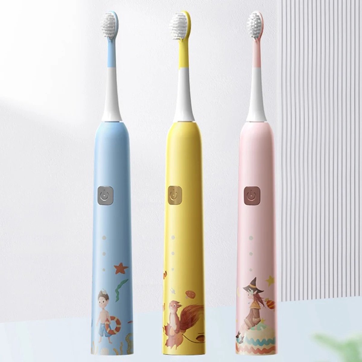 Electrische tandenborstel / roze / Kindertandenborstel / elektrisch poetsen / elektrische kindertandenborstel