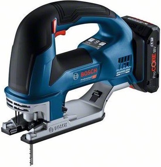 Wipzaag - Bosch Professional GST 18V-155 BC Accu Decoupeerzaag 18V Basic Body in L-Boxx - 06015B1000