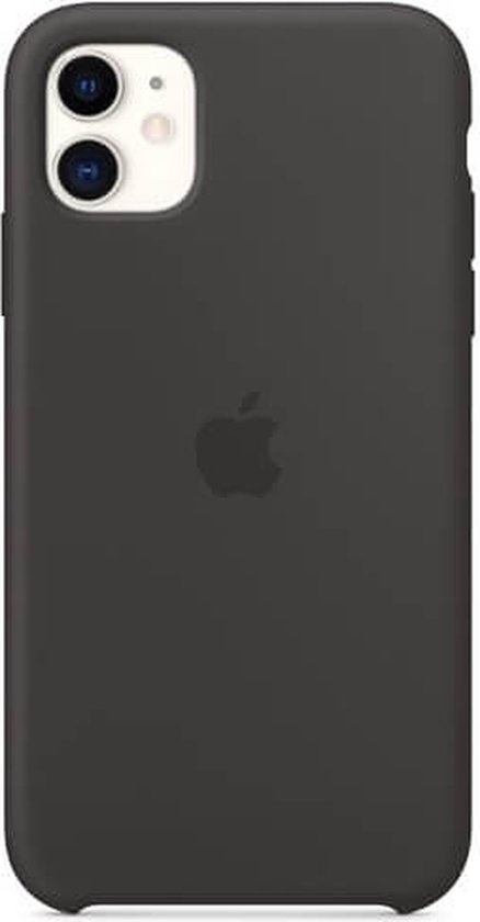 pomp composiet Overweldigen Apple iPhone 11 hoesje - Zwart - Siliconen | bol.com