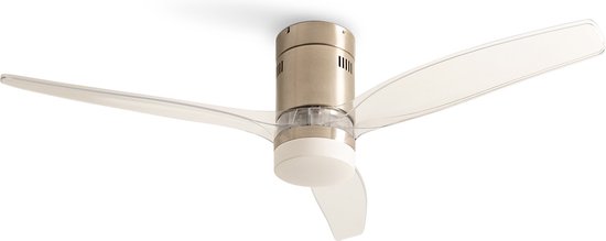 Create - Windcalm Dc-silent Ceiling Fan Winter/summer Function White T – Mosaïque