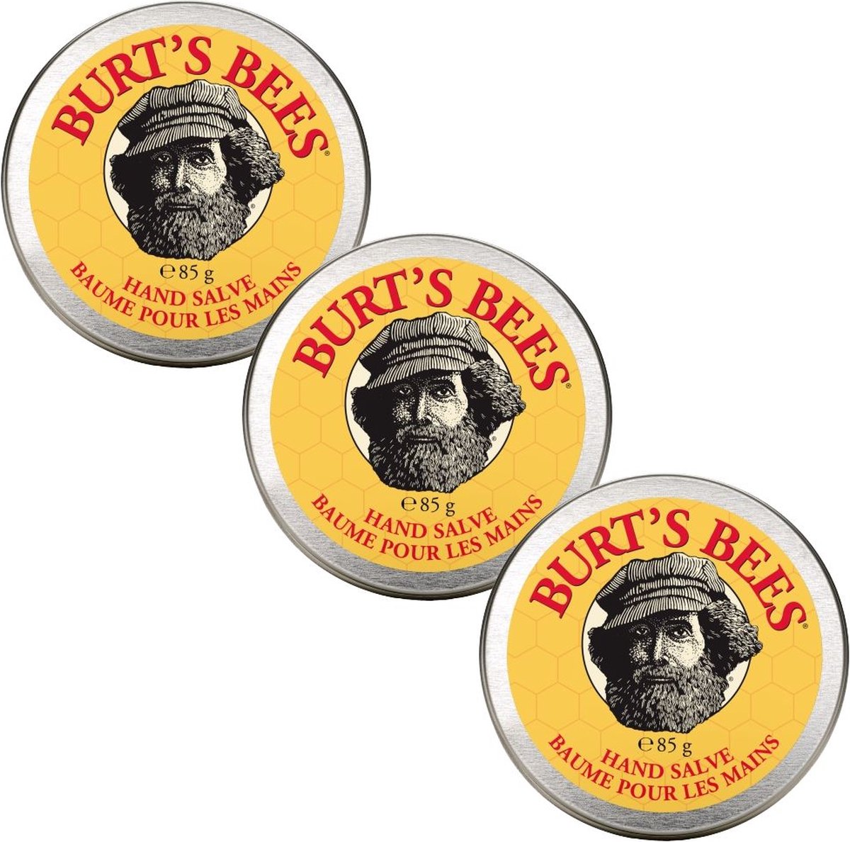 BURT'S BEES - Hand Salve - 3 Pak