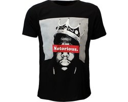 Biggie Smalls aka Notorious BIG T-Shirt - Officiële Merchandise - M