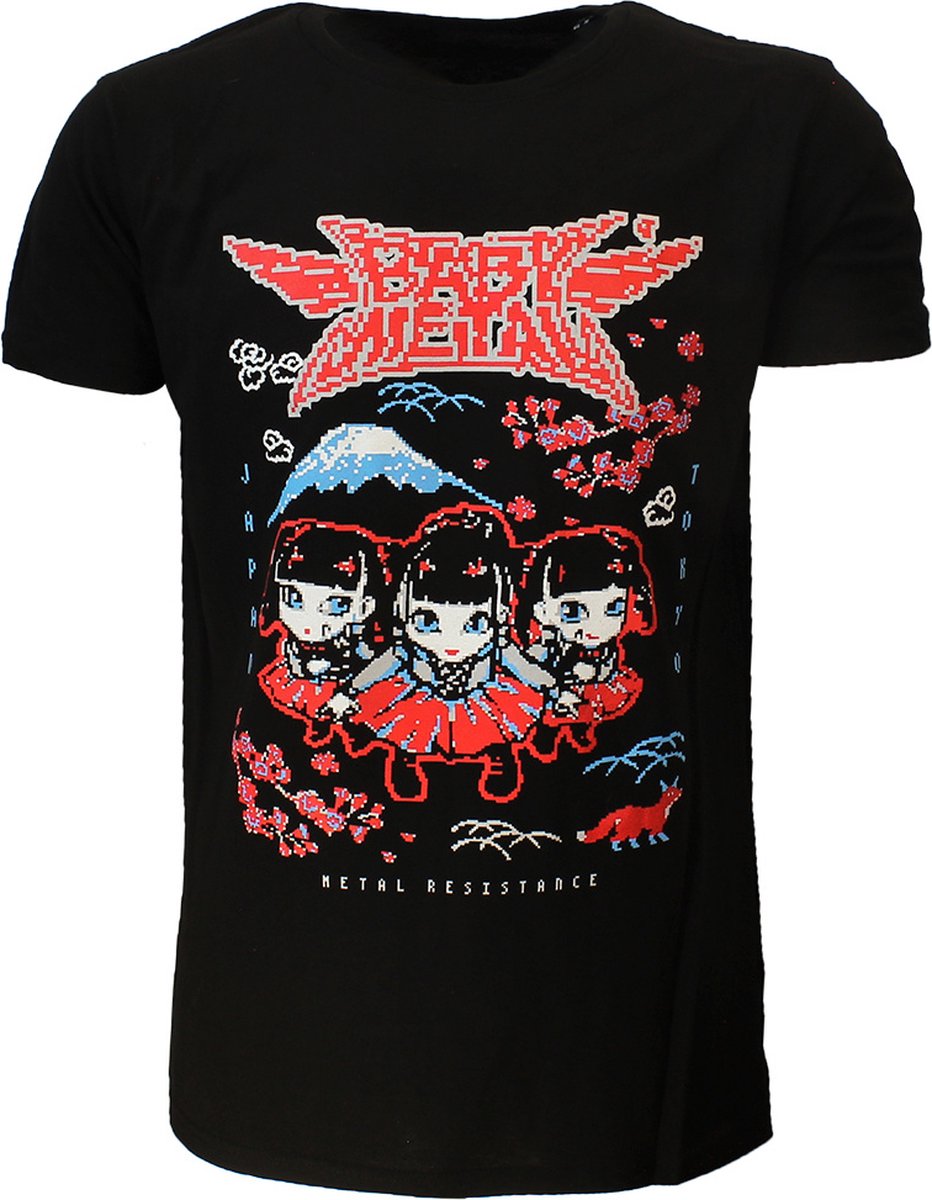 Babymetal Pixel Tokyo T-Shirt - Officiële Merchandise - XXL