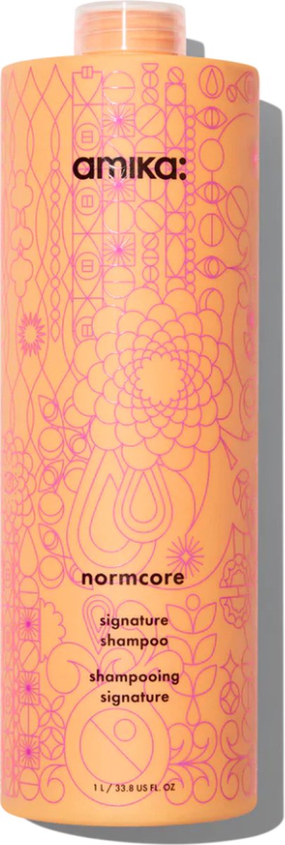 amika normcore signature shampoo | 1000 ml | Shampoo voor normaal haar