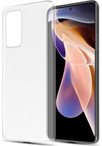 Cadorabo Hoesje geschikt voor Xiaomi RedMi NOTE 11 PRO 4G / 5G in VOLLEDIG TRANSPARANT - Beschermhoes gemaakt van flexibel TPU Silicone Case Cover