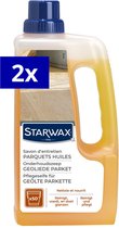 Starwax onderhoudszeep voor geolied parket 2L (2 x 1L) - Parketreiniging