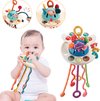 Afbeelding van het spelletje Educatief Speelgoed - Baby Speelgoed - Tandjes Ontwikkeling - Montessori Speelgoed - Montessori - Kinderen - Houten Puzzel - 0 Jaar - 1 Jaar - 0-12 Maanden - 6 Maanden