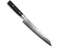 Yaxell Zen Fileermes / Sushimes 23 cm – 37 Lagen Damaststaal – Canvas-Micarta Heft