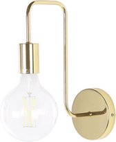 SAVENA - Wandlamp - Goud - Metaal