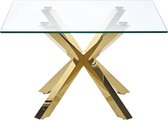 STARLIGHT - Salontafel - Goud - Veiligheidsglas