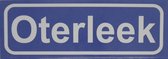 Panneau de nom de lieu aimant pour réfrigérateur Oterleek.