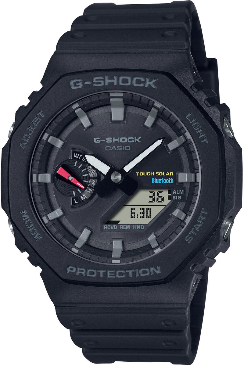 Casio G-Shock GA-B2100-1AER Horloge - Kunststof - Zwart - Ø 46 mm