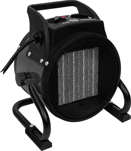 Vonroc Luxe Elektrische Ventilatorkachel - 2000w - Wifi - Keramisch| Incl. Afstandsbediening