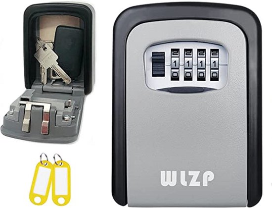 Bosvision Tresor Box Portable Key Box, Key Safe Schlemiel Safety Box in