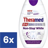 Theramed Tandpasta 2 In 1 Non-Stop White - 6 x 75 ml