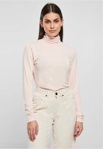 Urban Classics - Modal Turtleneck Longsleeve top - M - Roze