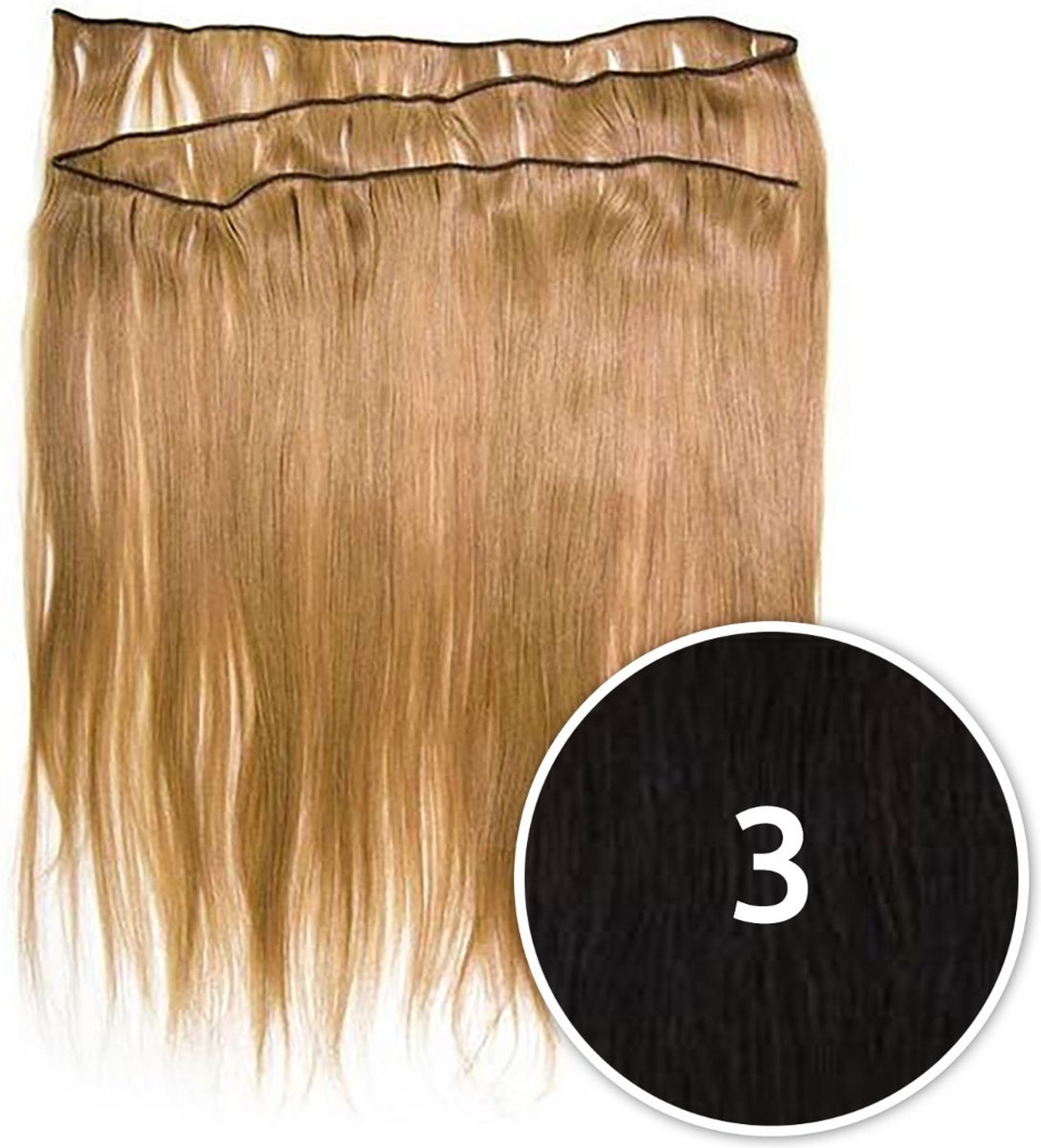 Balmain Hair Professional - Backstage Weft Human Hair - 3 - Bruin