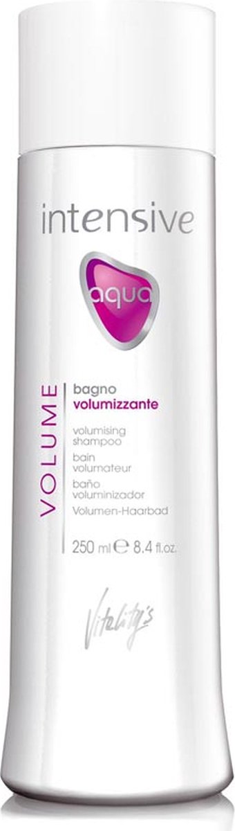 Vitality's Intensive Aqua Volume Volumising Shampoo 1000ml - vrouwen - Voor
