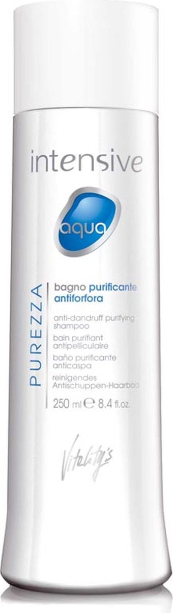 Vitality's Intensive Aqua Purezza Purifying Shampoo - 1000ml - Anti-roos vrouwen - Voor
