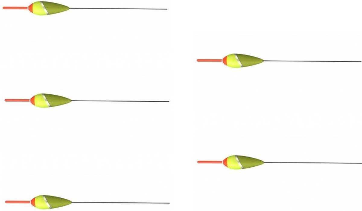 Mikado - Dobbers - 5 stuks - 0.75 gram - Groen