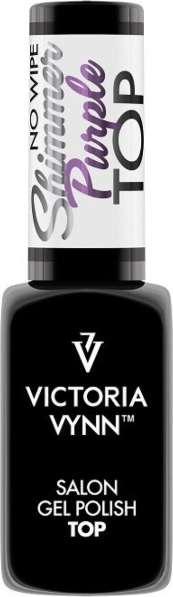 Goedkoopste Victoria Vynn – Top Coat Shimmer Purple Pink No Wipe 8 ml - paarse / roze glitter topcoat - gellak - gelpolish - gel - lak - polish - gelnagels - acrylnagels - polygel - nagels - nagelverzorging - nagelstyliste - uv / led - nagelstylist - callance