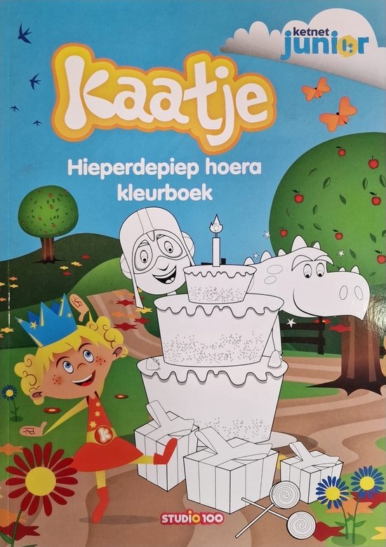 Kaatje Hieperdepiep Hoera Kleurboek Bol kaatje-hieperdepiep-hoera-kleurboek-bol