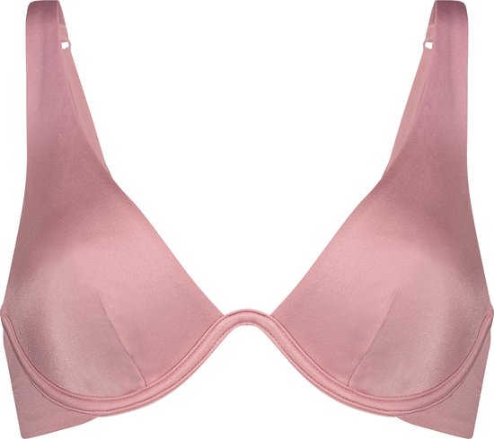 Hunkemöller Dames Badmode Niet-voorgevormde beugel bikinitop Lais - Roze - maat F75
