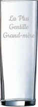 Longdrinkglas gegraveerd - 31cl - La Plus Gentille Grand-mère