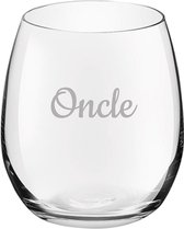 Drinkglas gegraveerd - 39cl - Oncle