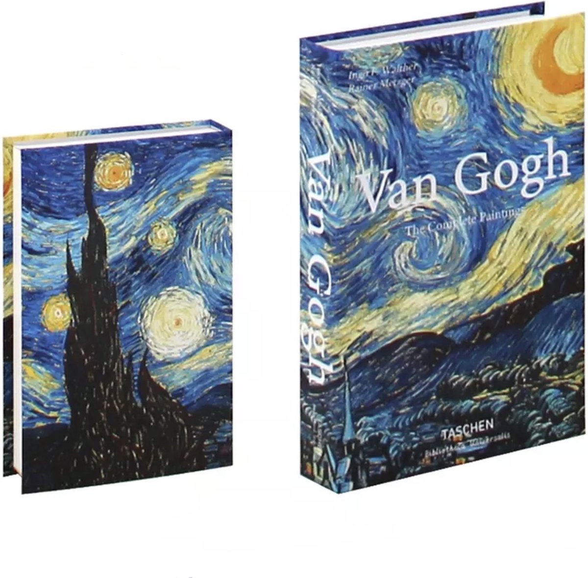 Opberg boek - Van Gogh - Blauw - Opbergbox - Opbergdoos - Decoratie woonkamer - Boeken - Nep boek - Opbergboek