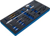 BGS Kit de démontage et de réparation de filetage de bougies d'allumage M8, M10 17 pcs