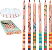Depesche - Crayons de couleur multicolores Dino World
