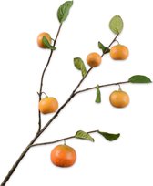 Silk-ka Kunstbloem Sinaasappel Tak Oranje 92 cm