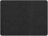 Mótif Barbury Noir - Zwarte vloerbeschermer met gebreid patroon (3D bedrukt) - 115 x 180 cm - Premium kwaliteit & Extra lange levensduur - Vloermat Bureaustoelmat