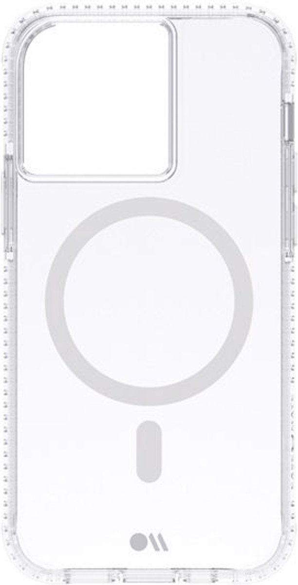 Case-Mate, Hoesje Geschikt voor Apple iPhone 13 Pro Stoer, compatibel met MagSafe Transparant, Transparant