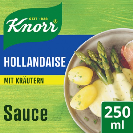 Knorr Saus Hollandaise met Kruiden 250 ml pak bol
