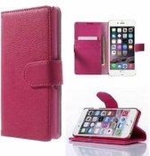 iPhone 7 PLUS Portemonnee Hoesje Roze
