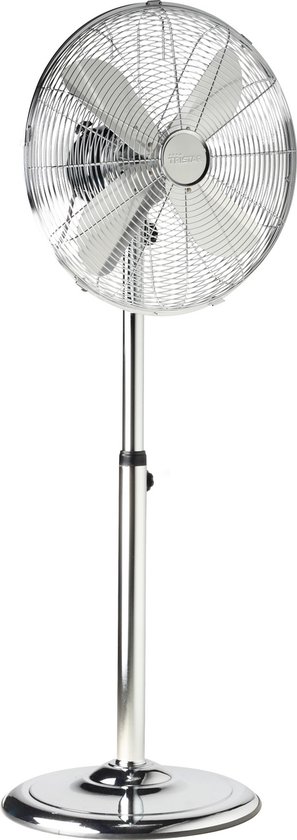 Statiefventilator 40 cm – Metalen Behuizing – 3 Snelheden – 85° Oscillatie – Tristar VE‑5951