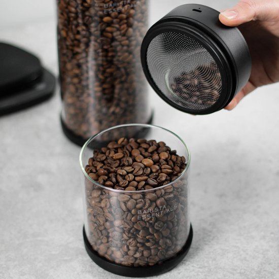Boîte à grains de café sous vide