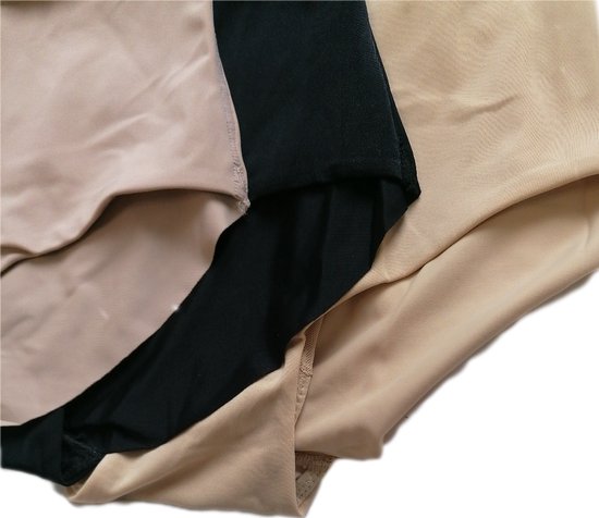 Kitfore Buikweg onderbroek dames shapewear korsetslips kant onderbroek ademende korsetbroek vormend ondergoed, wit, L