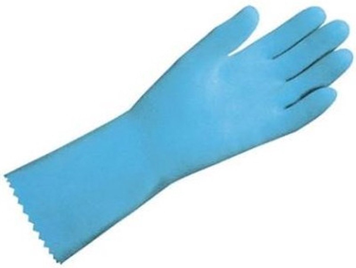 Goedkoopste Mapa latex Handschoen - blauw - maat 8 (L
