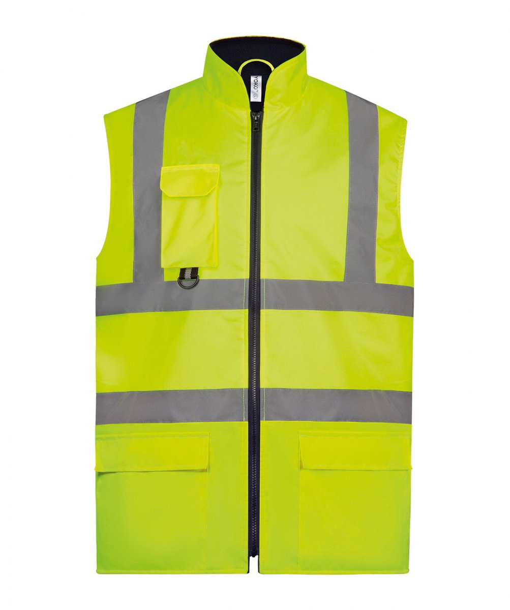 Fluo Bodywarmer Fluo – Yoko Geel