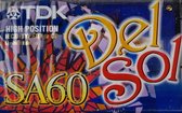 TDK SA 60 Del Sol Type II Limited edition cassettebandje