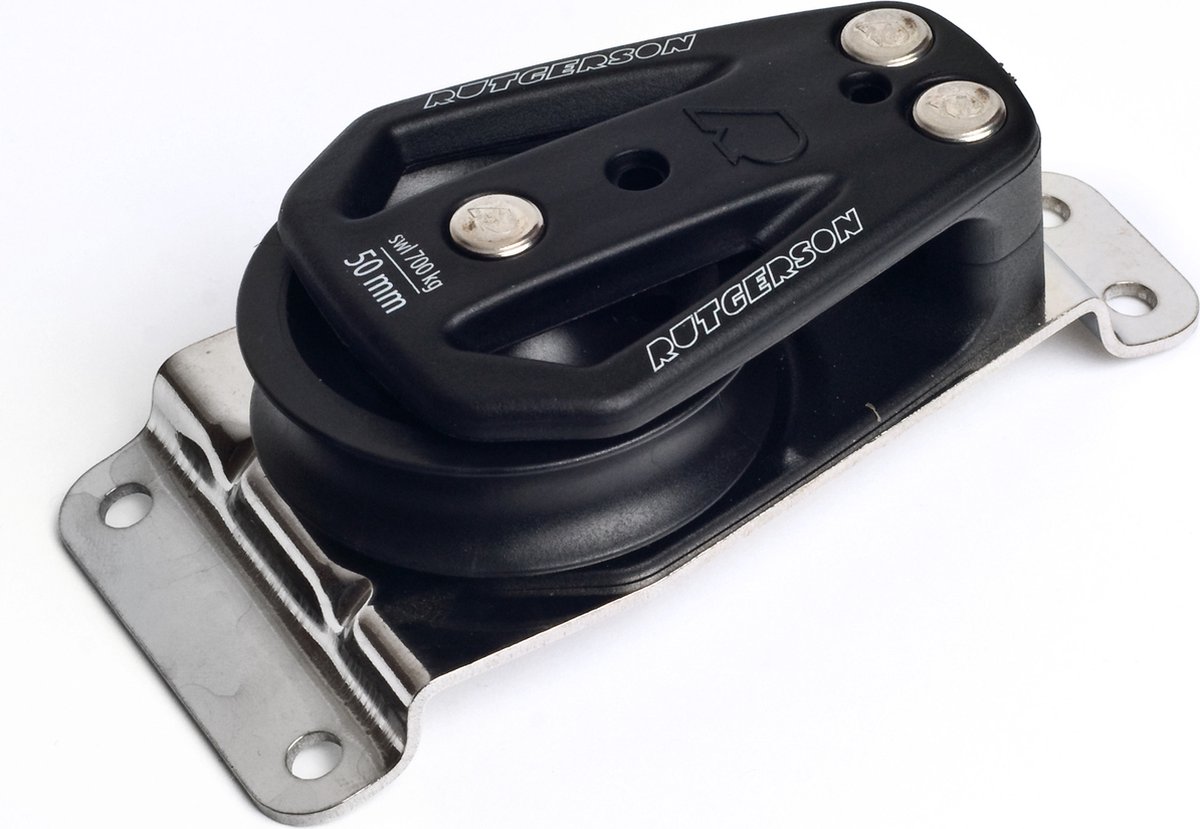 Rutgerson RAW Cheek block 60mm Horizontal Plate