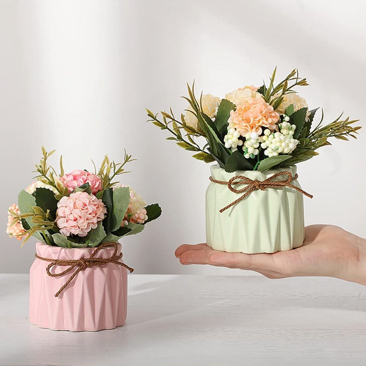 Mini Kunstplant in Pot Kopen - Compacte Onderhoudsvrije Decoratie