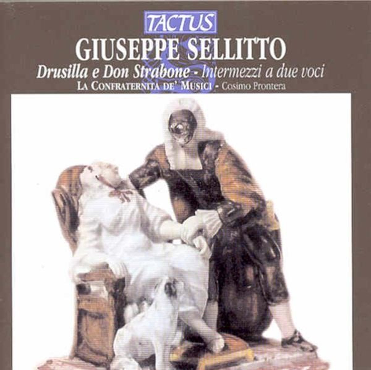 La Confraternita De' Musici, Cosimo Prontera - Sellitto: Drusilla E Don Strabone - Intermezzi a due Voci (CD)